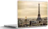 MuchoWow® Laptop Aufkleber Sticker Cover Dichte Wolken über Produktbild-Vorschau 1