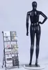 FC-11B Belle femme abstraite Mannequin peint noir mat Voir les images du produit 4