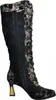 Laura Vita Oanelo 02 : Bottines noires pour femmes, style Voir les images du produit 2
