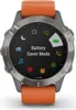 Garmin Fenix 6 Saphir Titan Grau mit orangenem Armband Produktbild-Vorschau 7