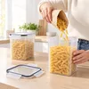 Contenitori per alimenti Relaxdays, set da 10, capacità 1,6 Anteprima dell’immagine prodotto 3