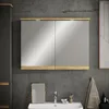 Armoire de salle de bain avec miroir, éclairage et prise Voir les images du produit 3