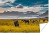 MuchoWow® Poster Island - Berge - Pferde 60x40 cm - Produktbild-Vorschau 1