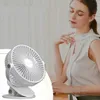 Kabelloser Mini Tischventilator Mit Akku 1200 mAh – USB, Produktbild-Vorschau 4