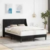 vidaXL Cadre de lit avec tête de lit Noir 140 x 200 cm Voir les images du produit 2