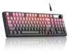 95% Gaming Tastatur RGB kabelgebunden, 98 Tasten Membran Produktbild-Vorschau 1