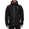 BUBW Herren Softshelljacke wasser- und winddicht mit Kapuze Produktbild-Vorschau 1