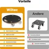 Wiltec 2x transportní váleček 380 x 18 mm s nosností cca Náhled obrázku produktu 13