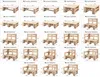 Lermowood Palettenmöbel Mp Bank 120 x 80 x 30 cm Natur | Produktbild-Vorschau 6