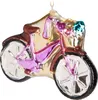 BRUBAKER Fahrrad Pink mit Glitzer - Handbemalte Produktbild-Vorschau 1