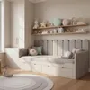 Komvortowy | Ovales Polsterpaneel | Wandkissen Velours Produktbild-Vorschau 6