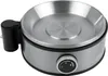 A top-down view of a portable electric hot plate. Produktbild-Vorschau