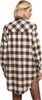 Urban Classics Ladies - Oversized Flannel Hemd Kleid - L Produktbild-Vorschau 4