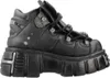 Stivaletti Del Marchio New Rock Del Modello M106 Vs1 Nero Anteprima dell’immagine prodotto 4