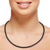 Lederkette Lederband Herren Halskette Schwarz Braun 17-100 Produktbild-Vorschau 4