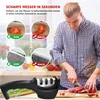 Messerschärfer, Rutschfeste Basis und Langlebiges Produktbild-Vorschau 6
