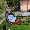 XXL 2 Personen Hängematte Regenbogen Bunt Gestreift Produktbild-Vorschau 3