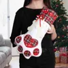 TOPANBIETER 999 Weihnachtsstrumpf rot Tierpfote Weihnachten Produktbild-Vorschau 11