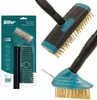 Kit de brosses anti-mauvaises herbes Sillar avec manche Voir les images du produit 1