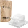 50x Kabelhalter Transparent Kabelclips selbstklebend Produktbild-Vorschau 1