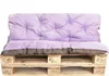 Cuscini per mobili pallet seduta 120x50 / schienale Anteprima dell’immagine prodotto 1