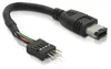 DELOCK FireWire-Kabel FW400 6Pin -> Pfostenstecker St Voir les images du produit 1