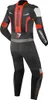 Bogotto Misano 2-Teiler Motorrad Lederkombi, schwarz/rot, Produktbild-Vorschau 2