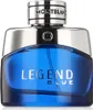 A product shot of a Mont Blanc Legend Blue Eau de Parfum bottle. Podgląd zdjęcia produktu