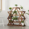 vidaXL Blumenständer 110x25x105 cm Massivholz Tanne Produktbild-Vorschau 3