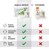 AQUA RESIN – Alfa-sádra 3 kg Premium | Saténový porcelánový Náhled obrázku produktu 5