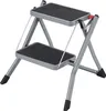 A two-step folding stepladder is shown against a white background. Produktbild-Vorschau