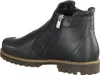 A single black leather boot is shown from the side. Produktbild-Vorschau
