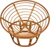 A top-down view of a rattan Papasan chair. Produktbild-Vorschau