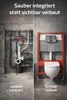 TECE profil WC-Modul mit Uni-Spülkasten, BH 1120mm, inkl. Anteprima dell’immagine prodotto 10
