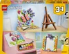 LEGO Creator 3-in-1-Set Deko-Blumengemälde - 3D Modellbau - Produktbild-Vorschau 8