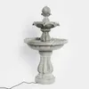 Solarbrunnen für draussen mit zweifach Wasserspiel Höhe Produktbild-Vorschau 9