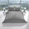 Renforce Bettwäsche Set 240x220 cm in Grau Anthrazit Produktbild-Vorschau 2