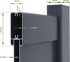 Close-up view of an aluminum profile with dimensions indicated. Produktbild-Vorschau