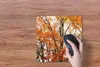MuchoWow® Mauspad Mousepad Wald - Herbst - Jahreszeiten Produktbild-Vorschau 3