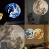 Lampada LED di proiezione della terra lunare, lampada 3D di Anteprima dell’immagine prodotto 5