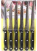 Steakmesser Set 6tlg. Pizzamesser 6 Messer Grillbesteck Produktbild-Vorschau 1