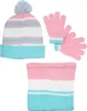 Paw Patrol Skye Liberty Kinder 3tlg Set Winter Mütze plus Produktbild-Vorschau 2