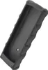 A black rubberized protective sleeve for a remote control or similar device, shown at an angle against a white background. Anteprima dell’immagine prodotto