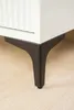 lot de 4 pieds de meuble Anker Noir Mat 13 cm - Des pieds Voir les images du produit 7