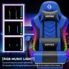 Fotel gamingowy Hoffree z podświetleniem LED RGB i Podgląd zdjęcia produktu 5
