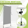 UISEBRT Klemmmarkise 120 × 310 cm Vertikalmarkise Produktbild-Vorschau 3