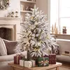 HOMCOM Tisch-Weihnachtsbaum 90 cm, beleuchtet, beschneit, Produktbild-Vorschau 9