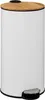 5Five Mulleimer/Treteimer Bambus - weis - 30L - 38 x 29 x Produktbild-Vorschau 7