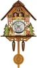 Wanduhr, Kuckucksuhr, Retro Nordic Stil, Holz, Wohnzimmer, Náhled obrázku produktu 1