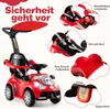 COSTWAY 3in1 Rutschauto, Rutscher Auto mit Schiebestange, Produktbild-Vorschau 7
